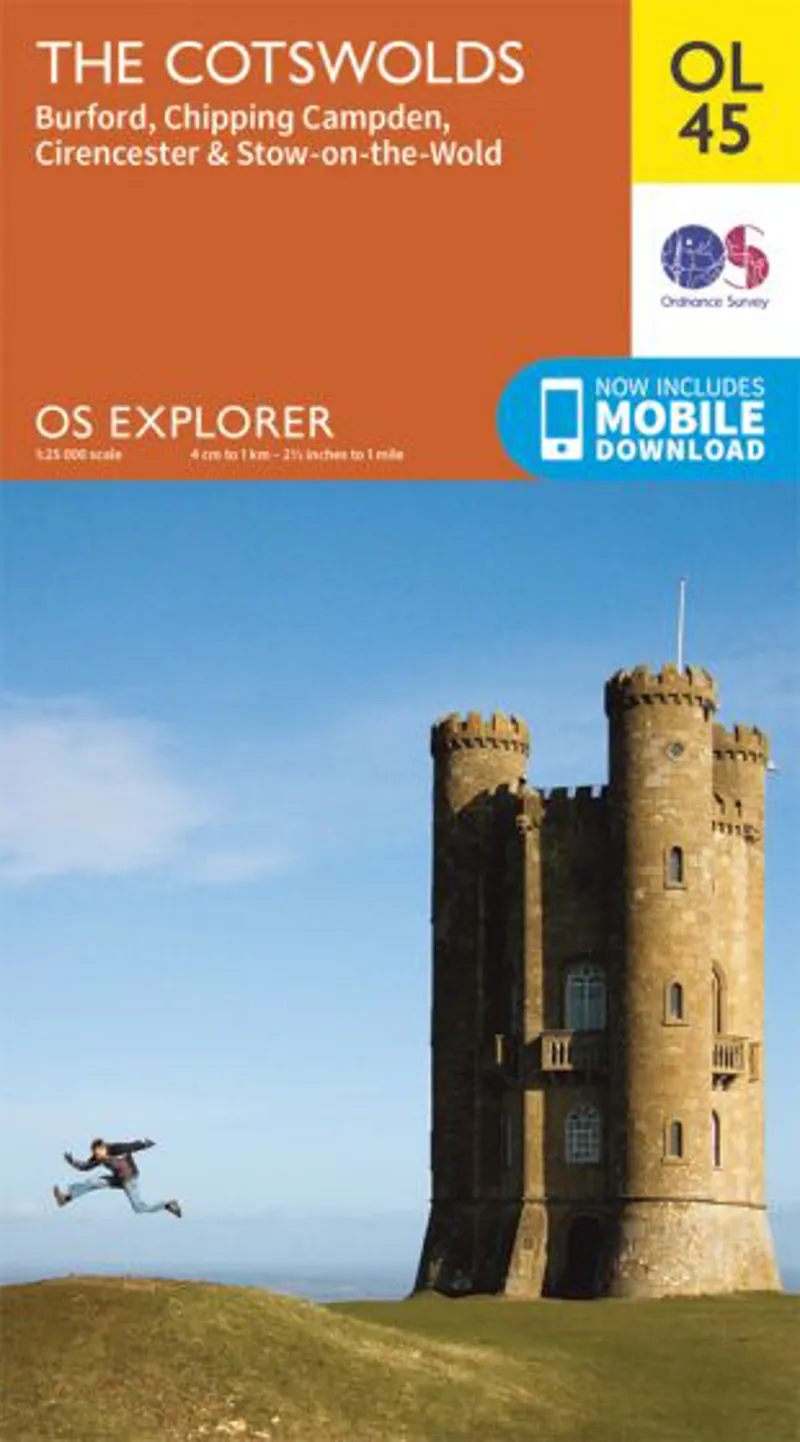 OS Explorer Map OL45 - The Cotswolds